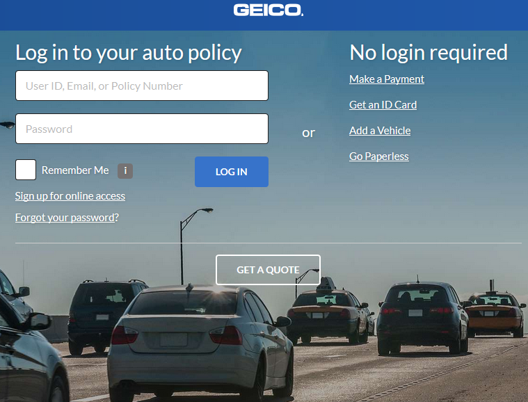 GEICO Auto Insurance Bill Payment